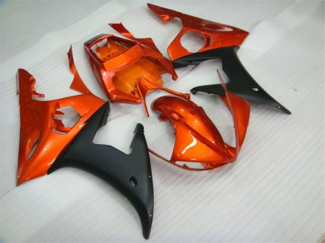 Buy 2003-2005 Orange Black Yamaha YZF R6 Motorcycle Fairings Canada