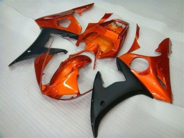 Buy 2003-2005 Orange Black Yamaha YZF R6 Motorcycle Fairings Canada