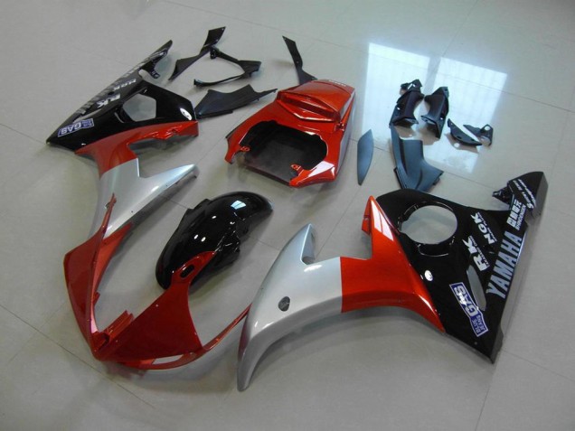 Buy 2003-2005 Orange Silver Black Yamaha YZF R6 Bike Fairings Canada