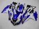 Buy 2008-2010 White Blue Suzuki GSXR 600/750 Motorbike Fairings Canada