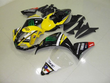 Buy 2009-2011 Yellow Monster Yamaha YZF R1 Motorcycle Fairing Kits Canada