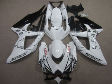Buy 2008-2010 White Black Corona Extra Motul Suzuki GSXR600 Motorbike Fairing Canada