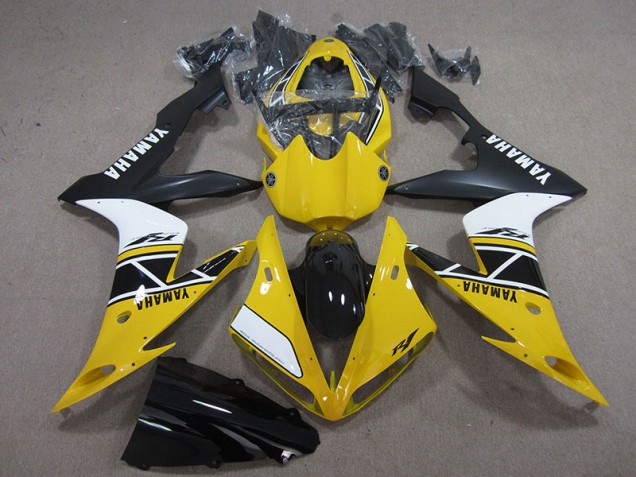 Buy 2004-2006 Yellow White Black Yamaha YZF R1 Replacement Motorcycle Fairings Canada