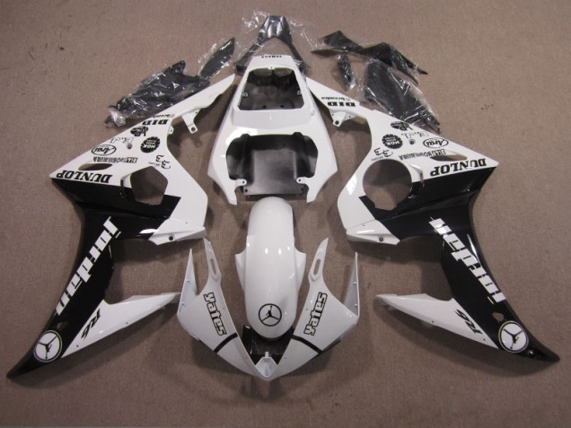 Buy 2003-2005 White Black Yamaha YZF R6 Motorbike Fairings Canada